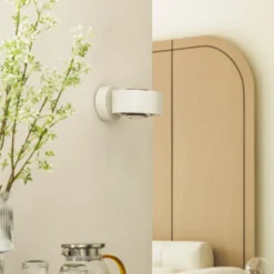 Aplique de pared LED Arcchio, Linse, arriba/abajo, blanco, metal