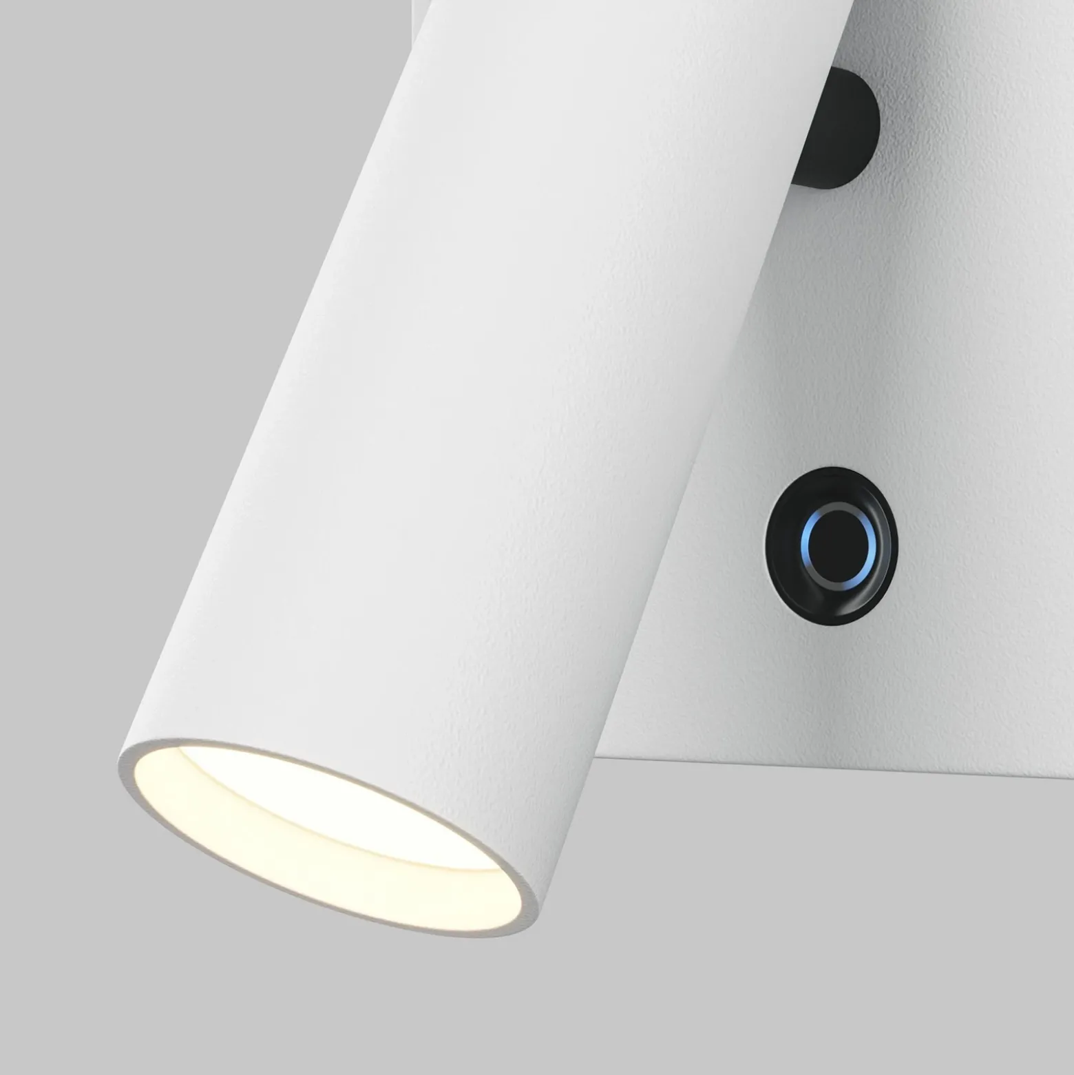 Aplique de pared LED Aron de Maytoni, blanco, atenuable, giratorio