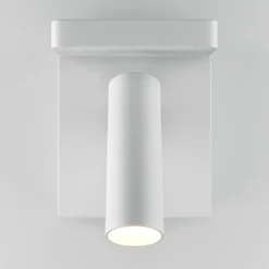 Aplique de pared LED Aron de Maytoni, blanco, atenuable, giratorio