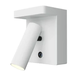 Aplique de pared LED Aron de Maytoni, blanco, atenuable, giratorio