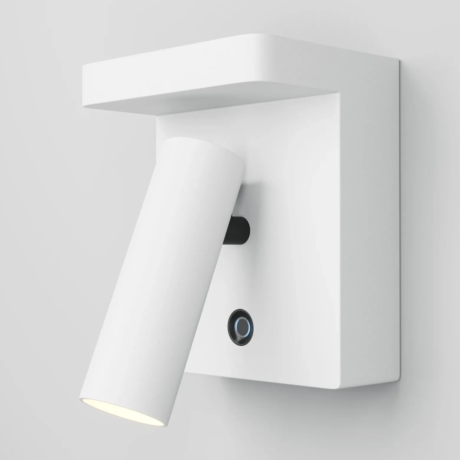 Aplique de pared LED Aron de Maytoni, blanco, atenuable, giratorio