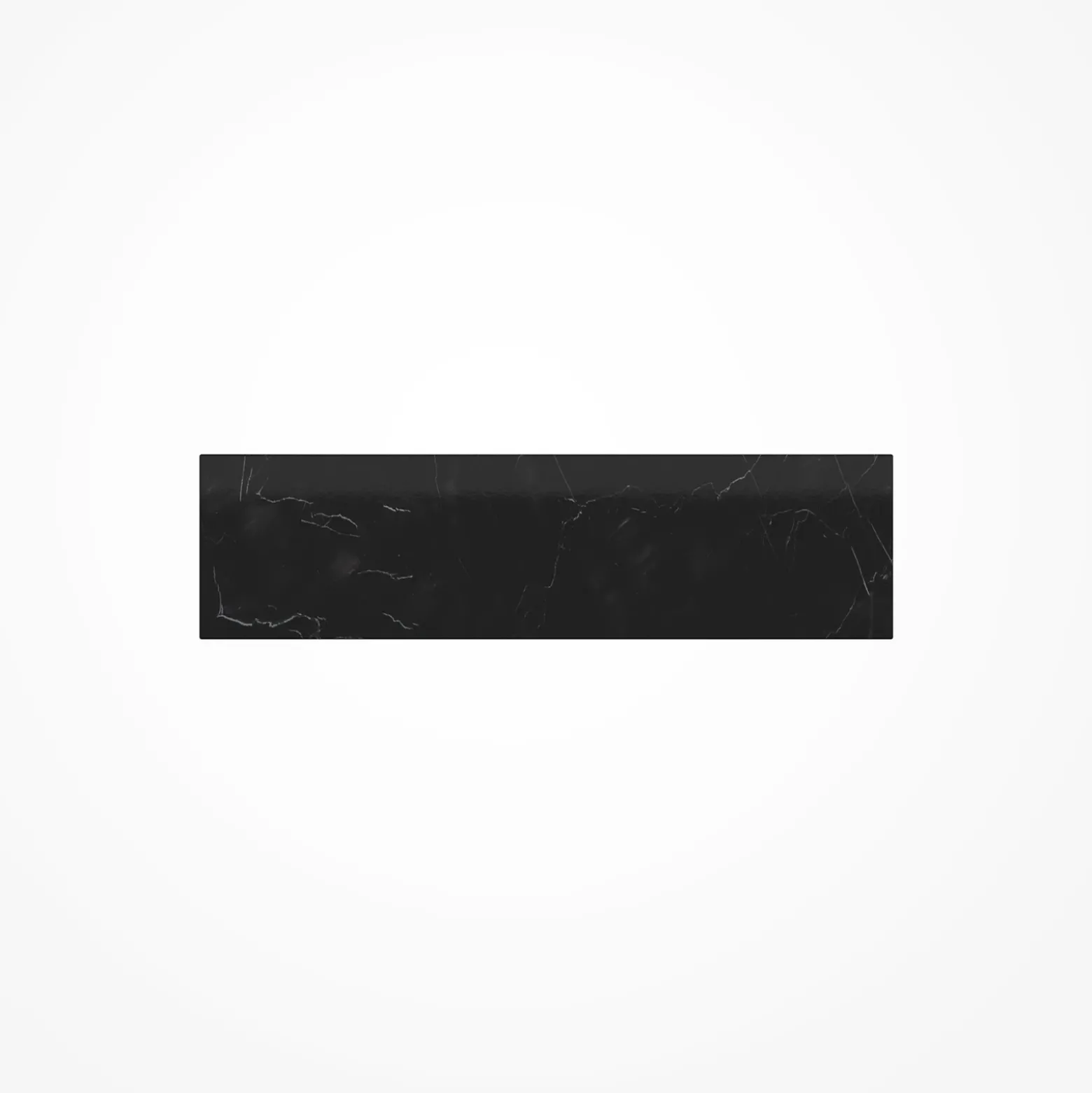 Aplique de pared LED BASIC TEXTURE, negro, ancho 30 cm, mármol, CCT