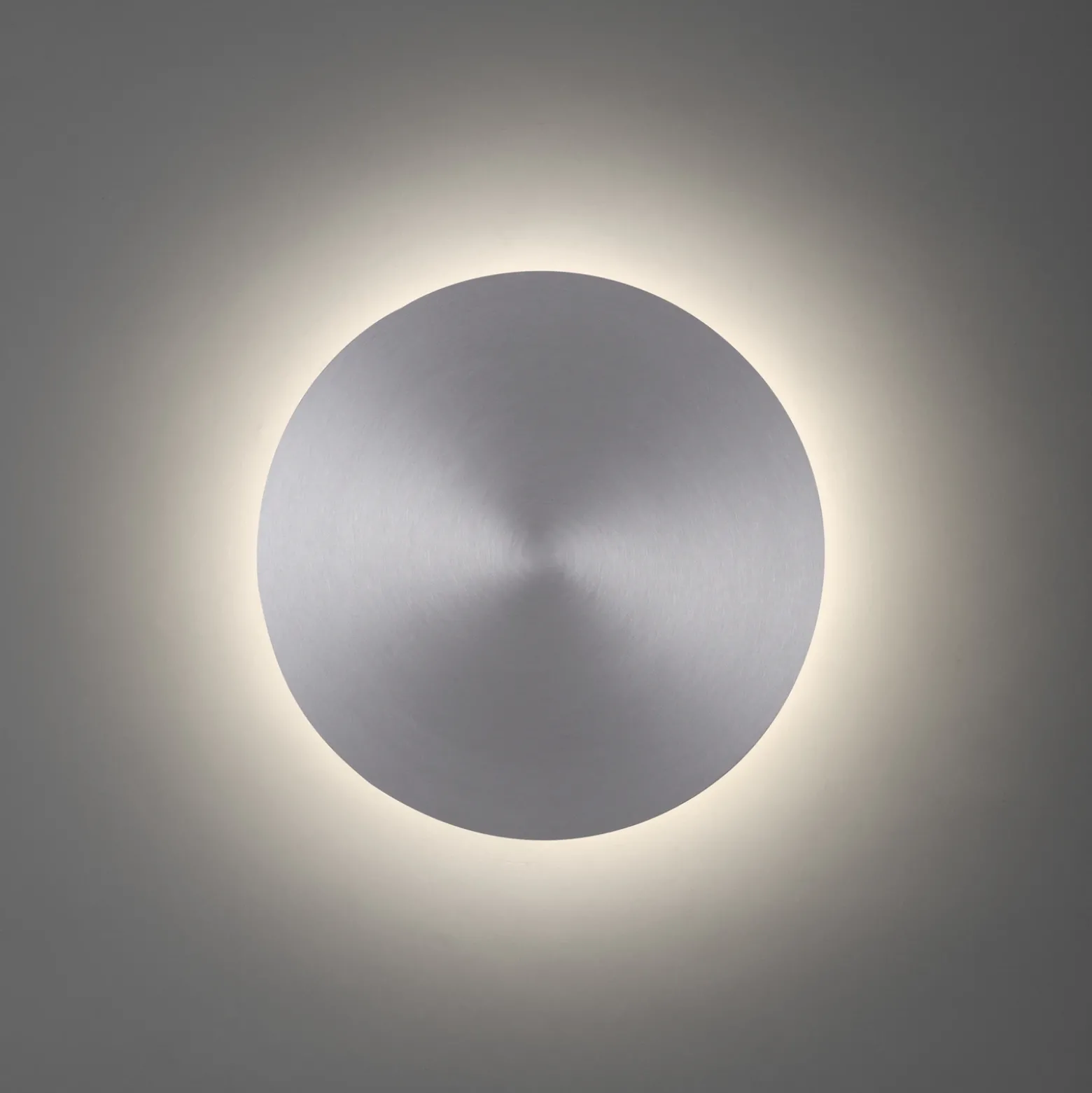 Aplique de pared LED batería Puntua Ø 25 cm aluminio