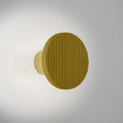 Aplique de pared LED Bover Arid A/01 amarillo arena CCT 2200-2700 K IP44