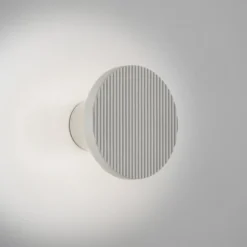 Aplique de pared LED Bover Arid A/01 blanco CCT 2200-2700 K IP44