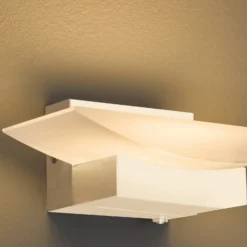 Aplique de pared LED Bowl TW, CCT Ancho 20 cm, color arena