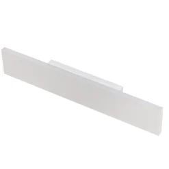 Aplique de pared LED Concha 47 cm, blanco