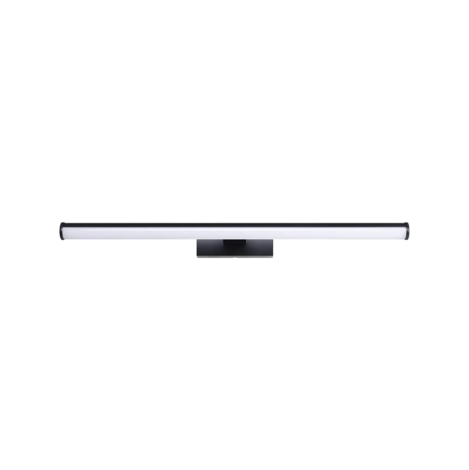 Aplique de pared LED EGLO VADUMI, 60 cm de ancho, negro, IP44