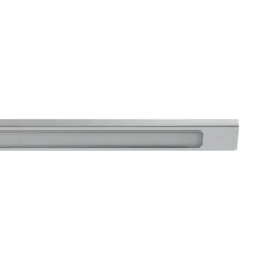 Aplique de pared LED Gallery, color cromo, metal anchura 62 cm IP44