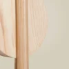Aplique de pared LED GOOD & MOJO Okinawa, color natural, con enchufe, de madera