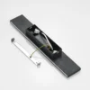 Aplique de pared LED Ignazia de Lindby, 47cm, negro, metal, arriba/abajo