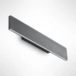 Aplique de pared LED Ignazia de Lindby, 47cm, negro, metal, arriba/abajo