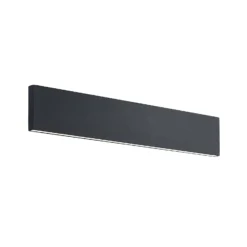 Aplique de pared LED Ignazia de Lindby, 47cm, negro, metal, arriba/abajo