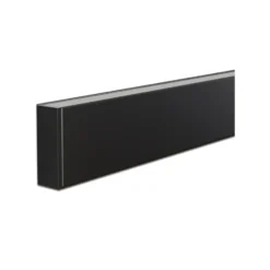 Aplique de pared LED Intero-Line, negro, 120 cm, aluminio, CCT arriba/abajo