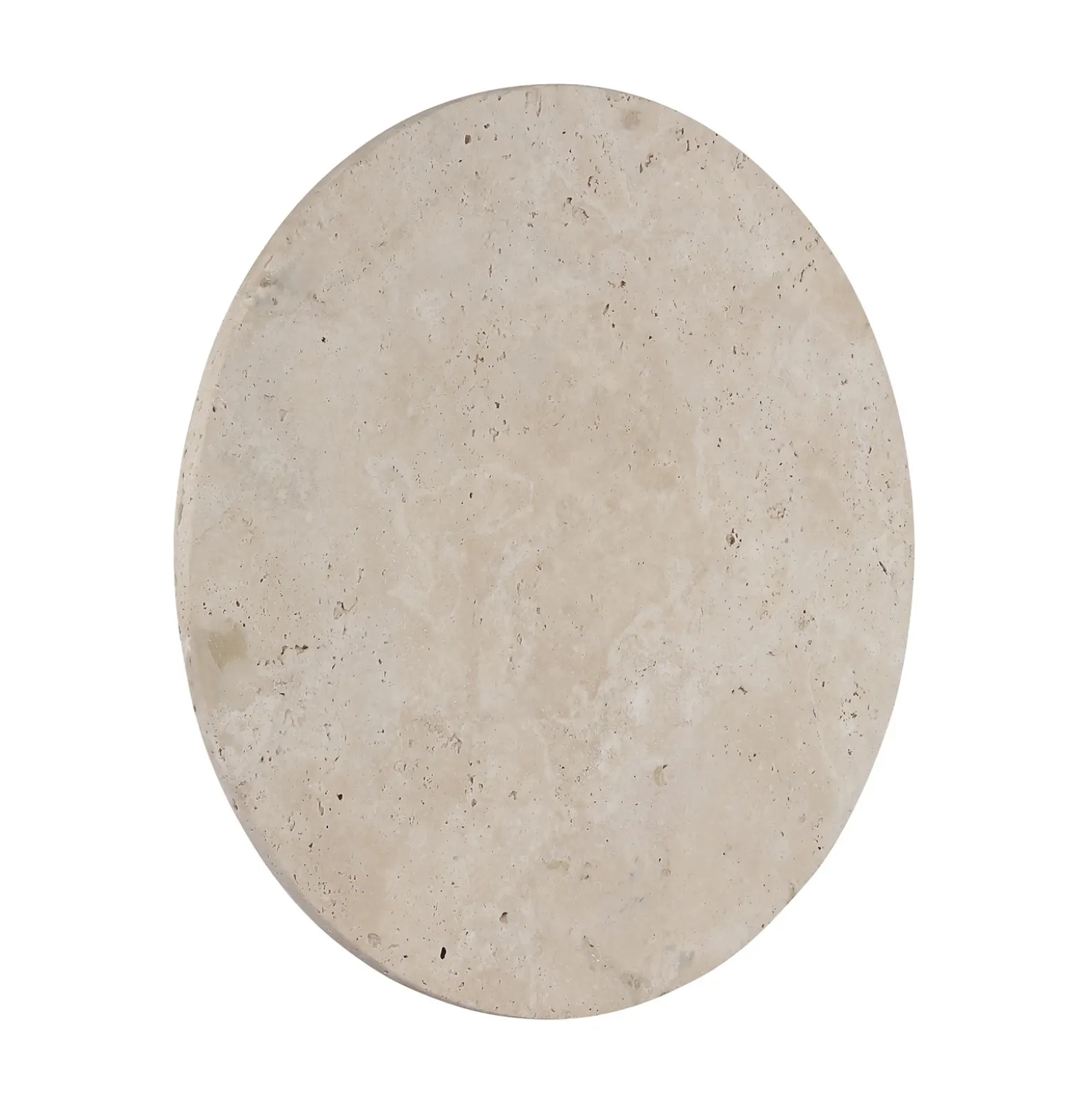 Aplique de pared LED Jillian, blanco mate, Ø 30 cm, piedra