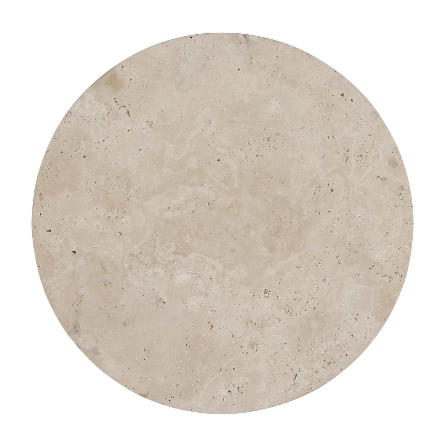 Aplique de pared LED Jillian, blanco mate, Ø 30 cm, piedra