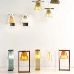 Aplique de pared LED Kartell Light-Air, transparente