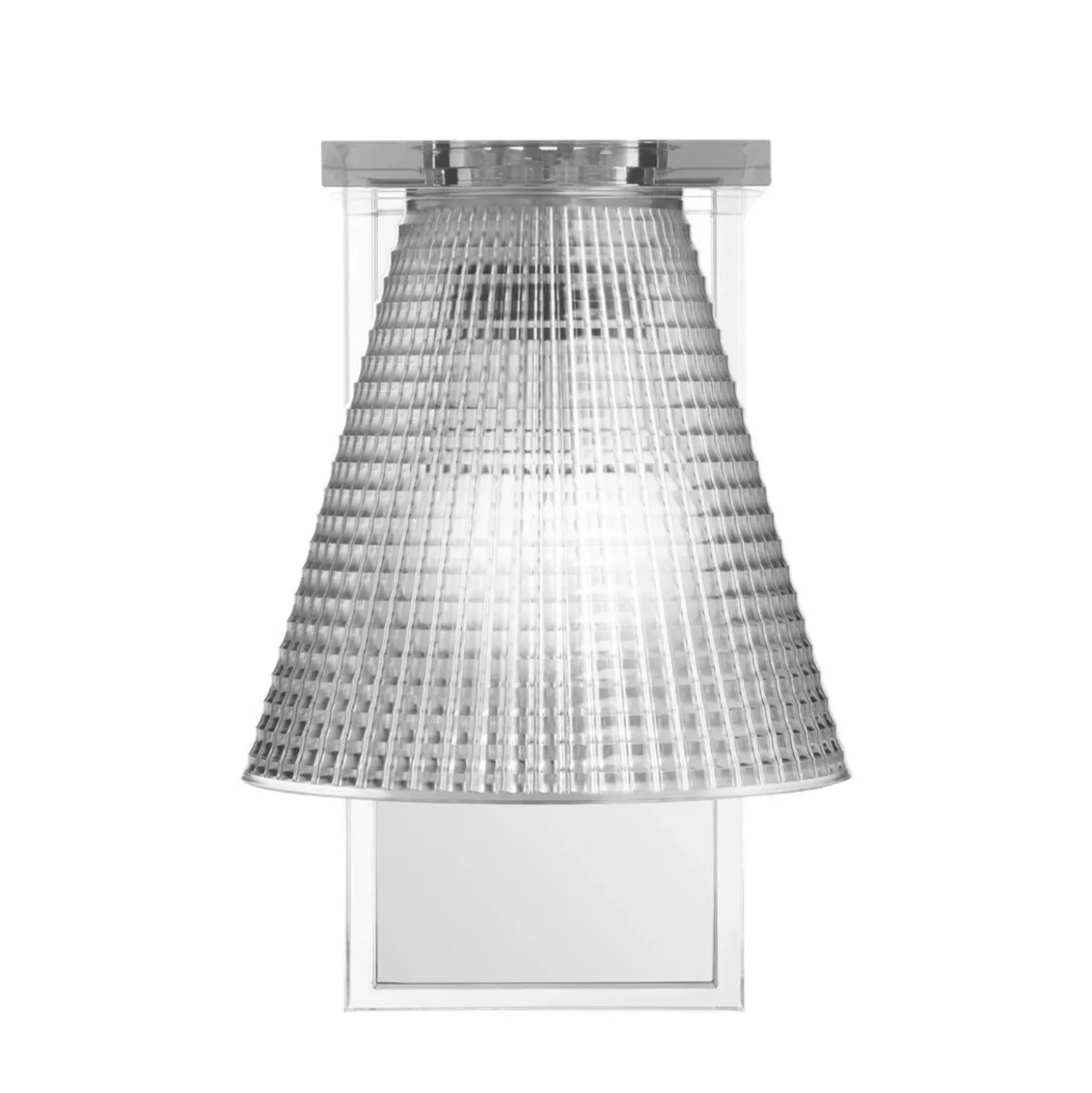 Aplique de pared LED Kartell Light-Air, transparente