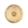 Aplique de pared LED Leano, lente redonda, dorado, indirecto