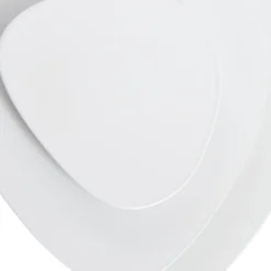Aplique de pared LED Lindby Delar, blanca, 25 x 25 cm, atenuable