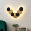 Aplique de pared LED Lindby Grazyna, 72 cm, 7 luces, regulable