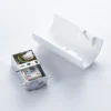 Aplique de pared LED Lindby Jenke, altura 16 cm, blanco, escayola
