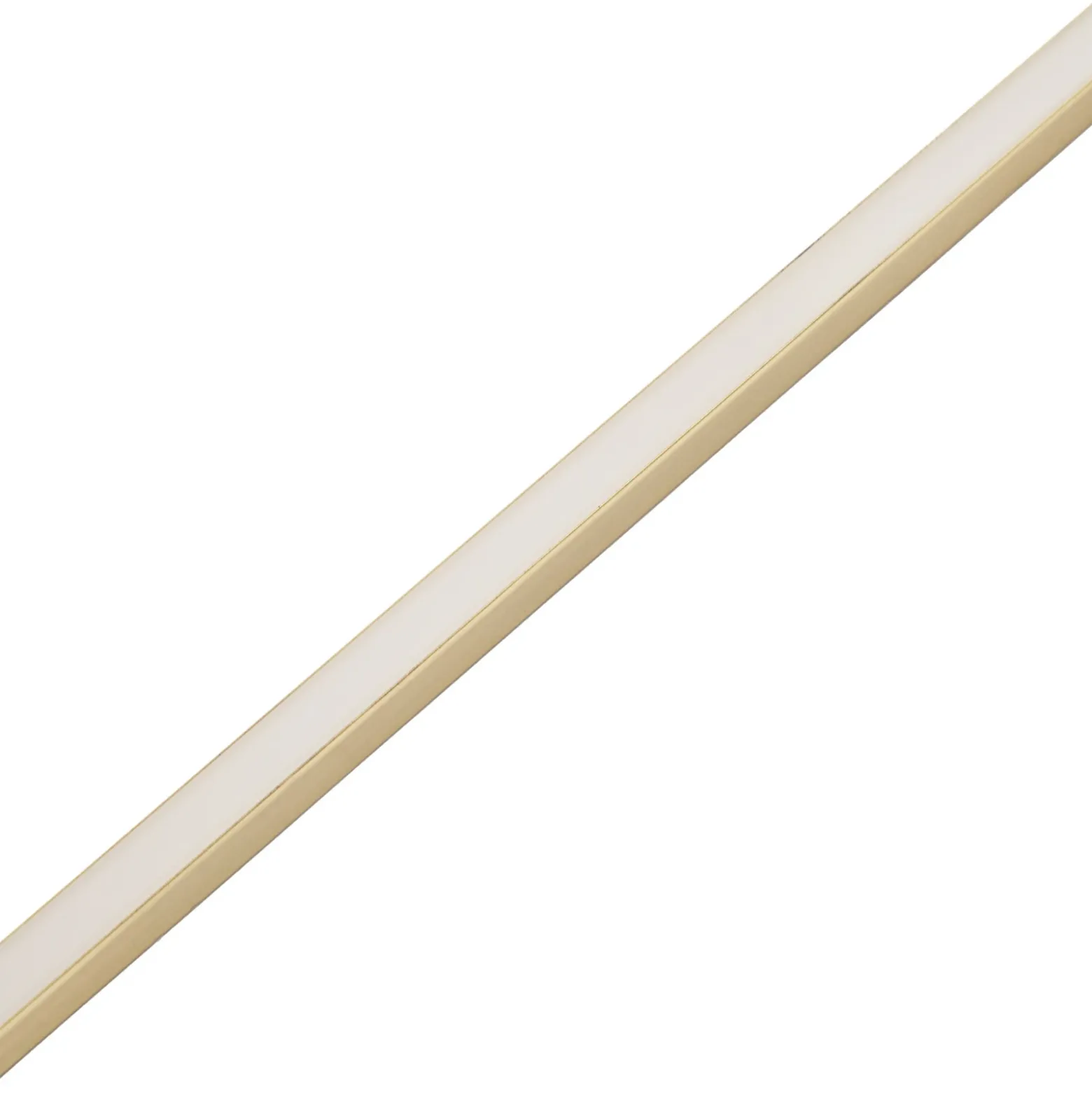 Aplique de pared LED Lindby Natsumi, latón, aluminio, 90 cm