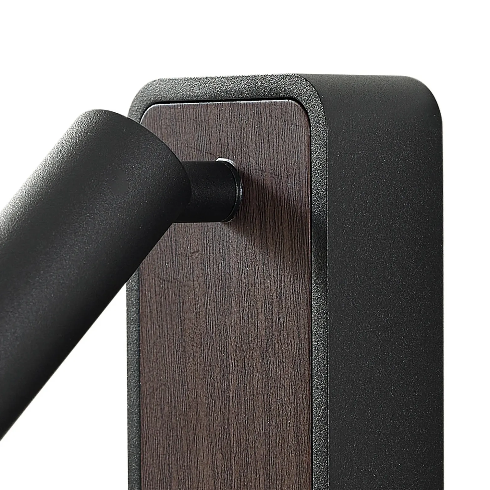 Aplique de pared LED Lindby Tallis, negro, USB-C, orientable