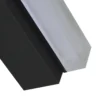 Aplique de pared LED Lisana de Lucande, vertical, IP44