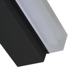 Aplique de pared LED Lisana de Lucande, vertical, IP44