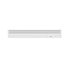 Aplique de pared LED 982109200, longitud 87,5 cm, blanco, 3000/4000K