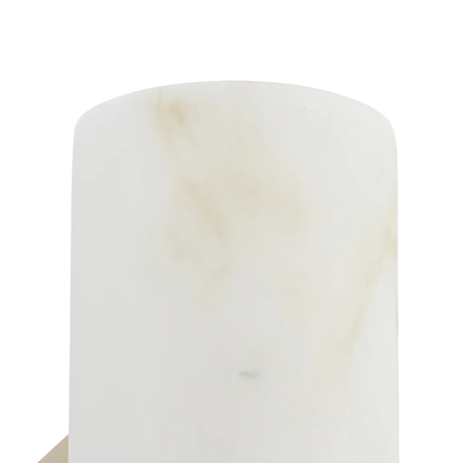Aplique de pared LED Lucande Tavira, alabastro, luz hacia arriba/hacia abajo