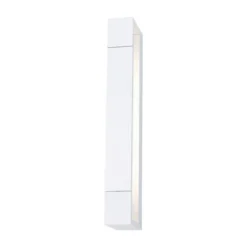Aplique de pared LED Lucille de Paulmann, blanco, 40 cm, atenuable, IP44