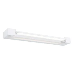 Aplique de pared LED Lucille de Paulmann, blanco, 60 cm, atenuable, IP44