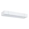 Aplique de pared LED Lucille de Paulmann, blanco, 40 cm, atenuable, IP44