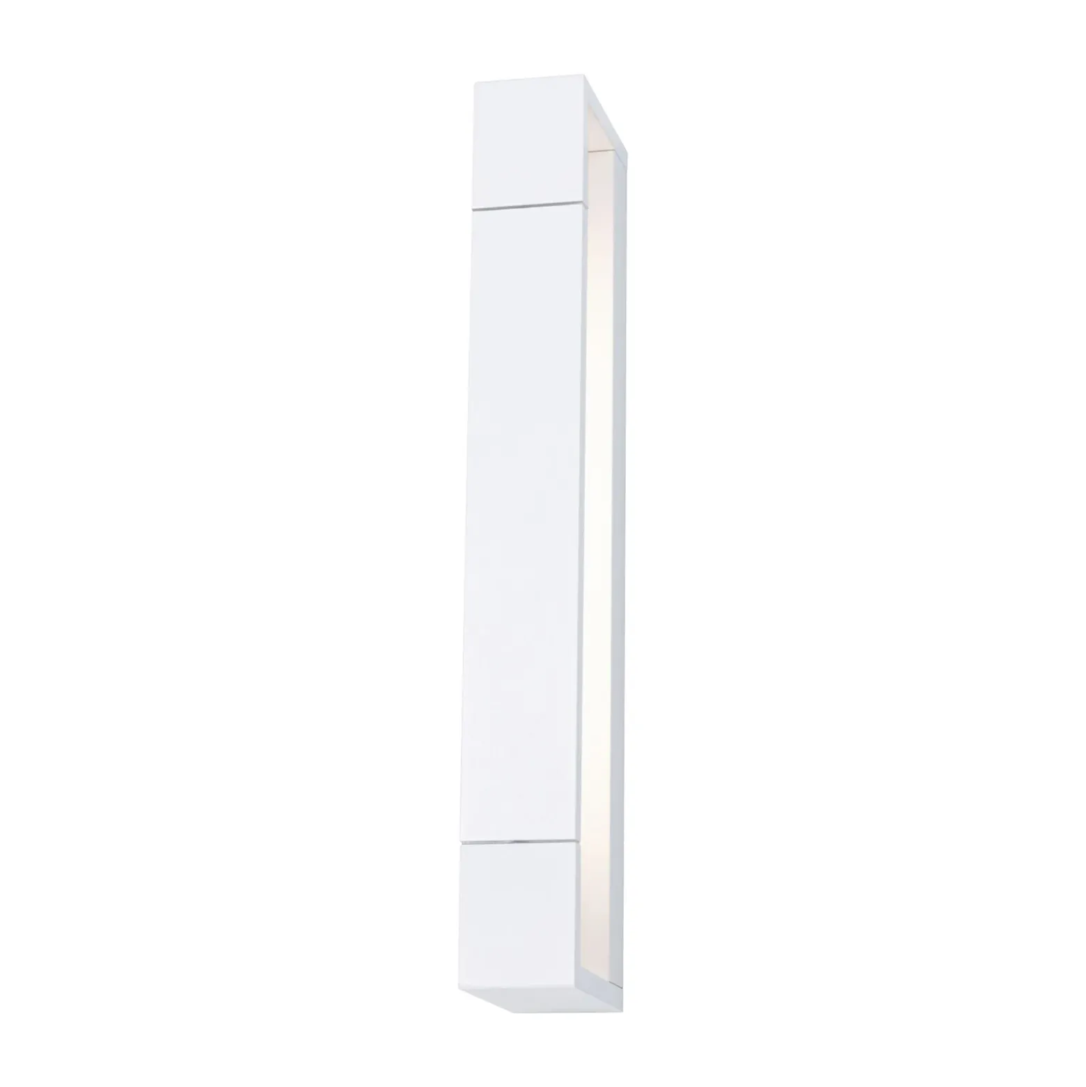 Aplique de pared LED Lucille de Paulmann, blanco, 40 cm, atenuable, IP44