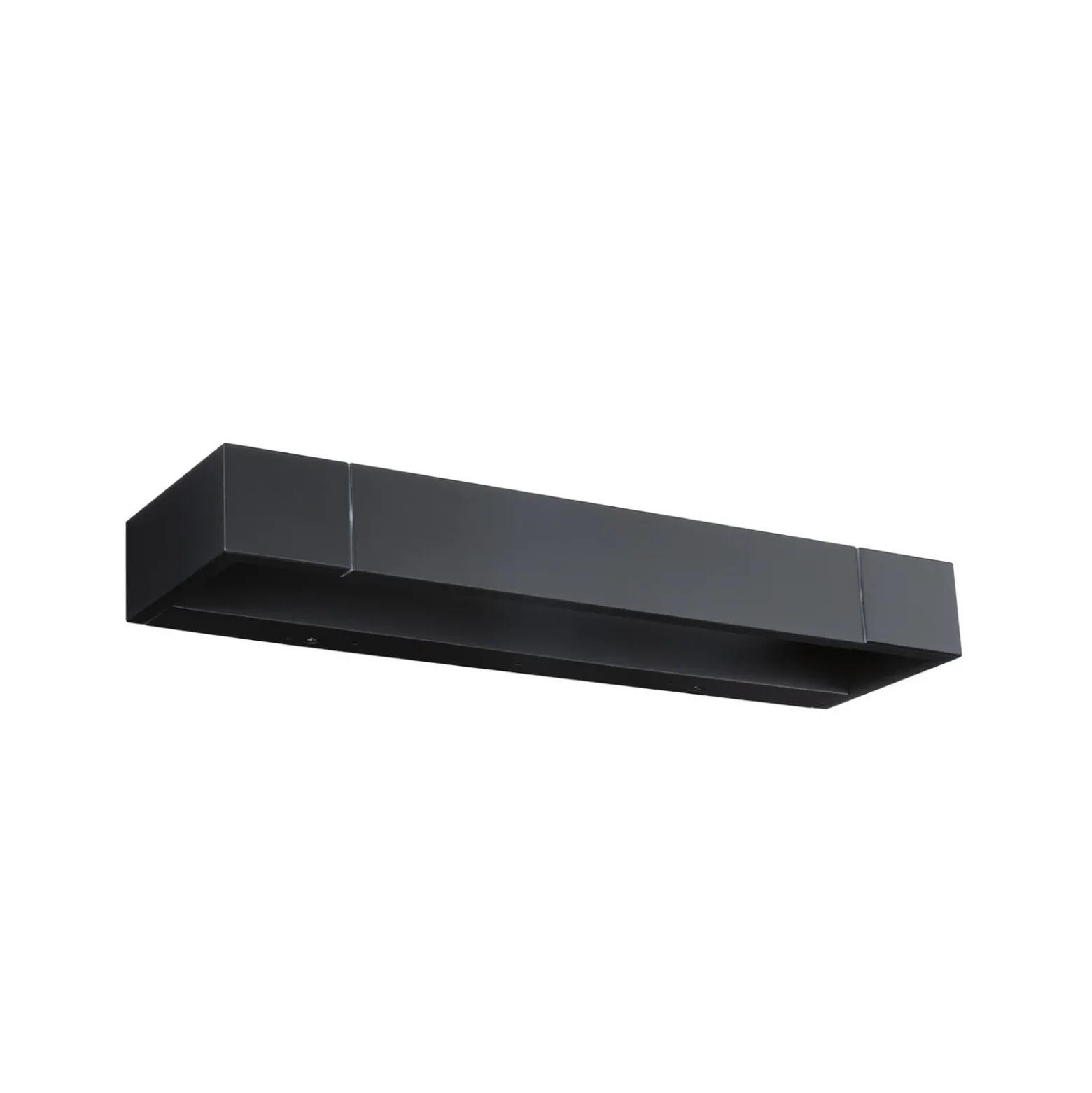 Aplique de pared LED Lucille de Paulmann, negro, 40 cm, IP44, atenuable