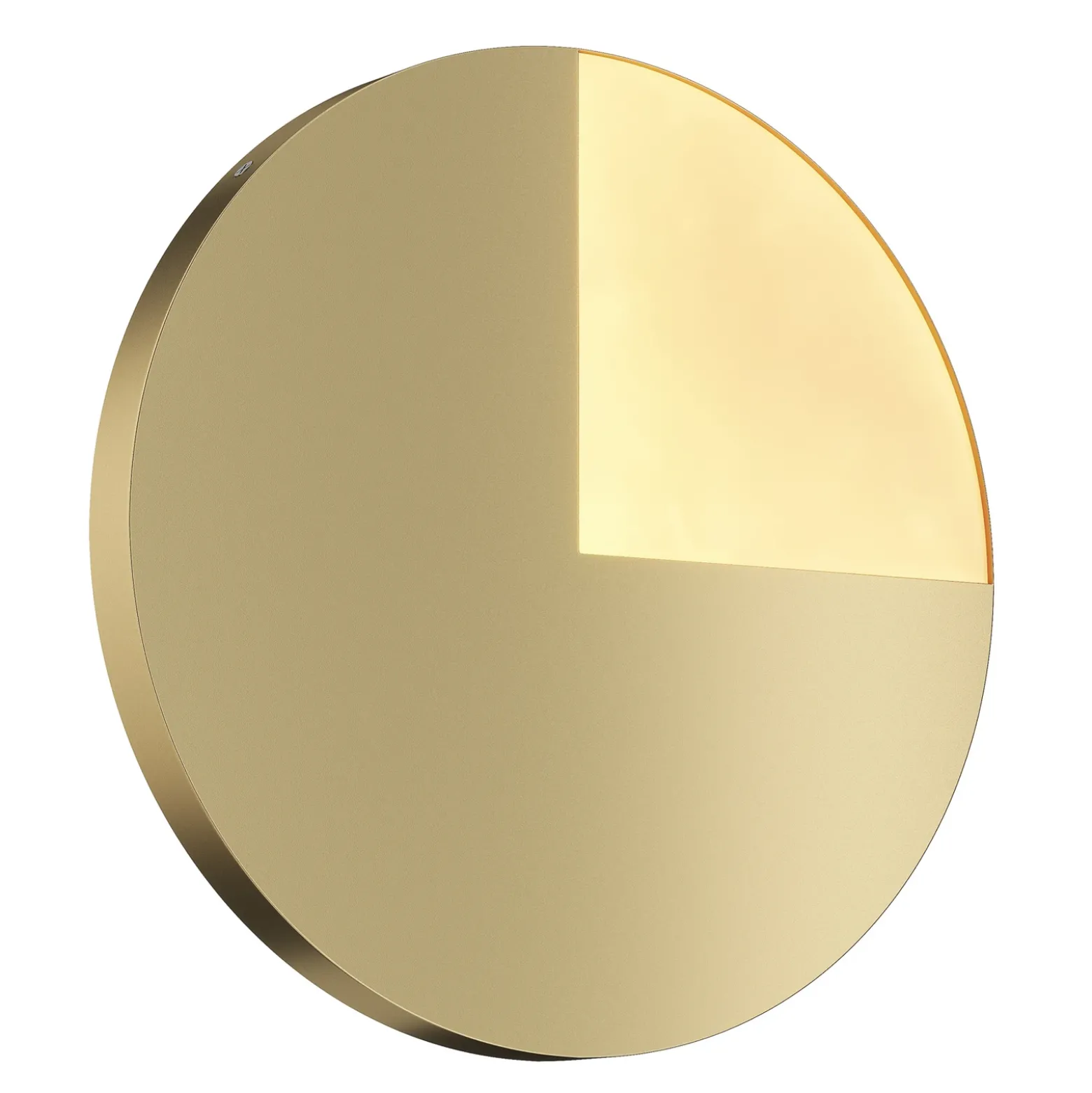 Aplique de pared LED Maytoni Jupiter, dorado, Ø 44,8cm