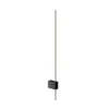 Aplique de pared LED Maytoni Pars, 62,3 cm, negro/oro, aluminio