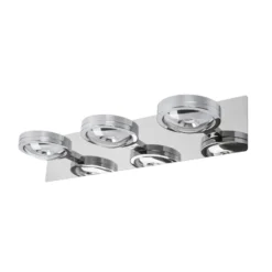 Aplique de pared LED Megatron Tre Punto, cromo
