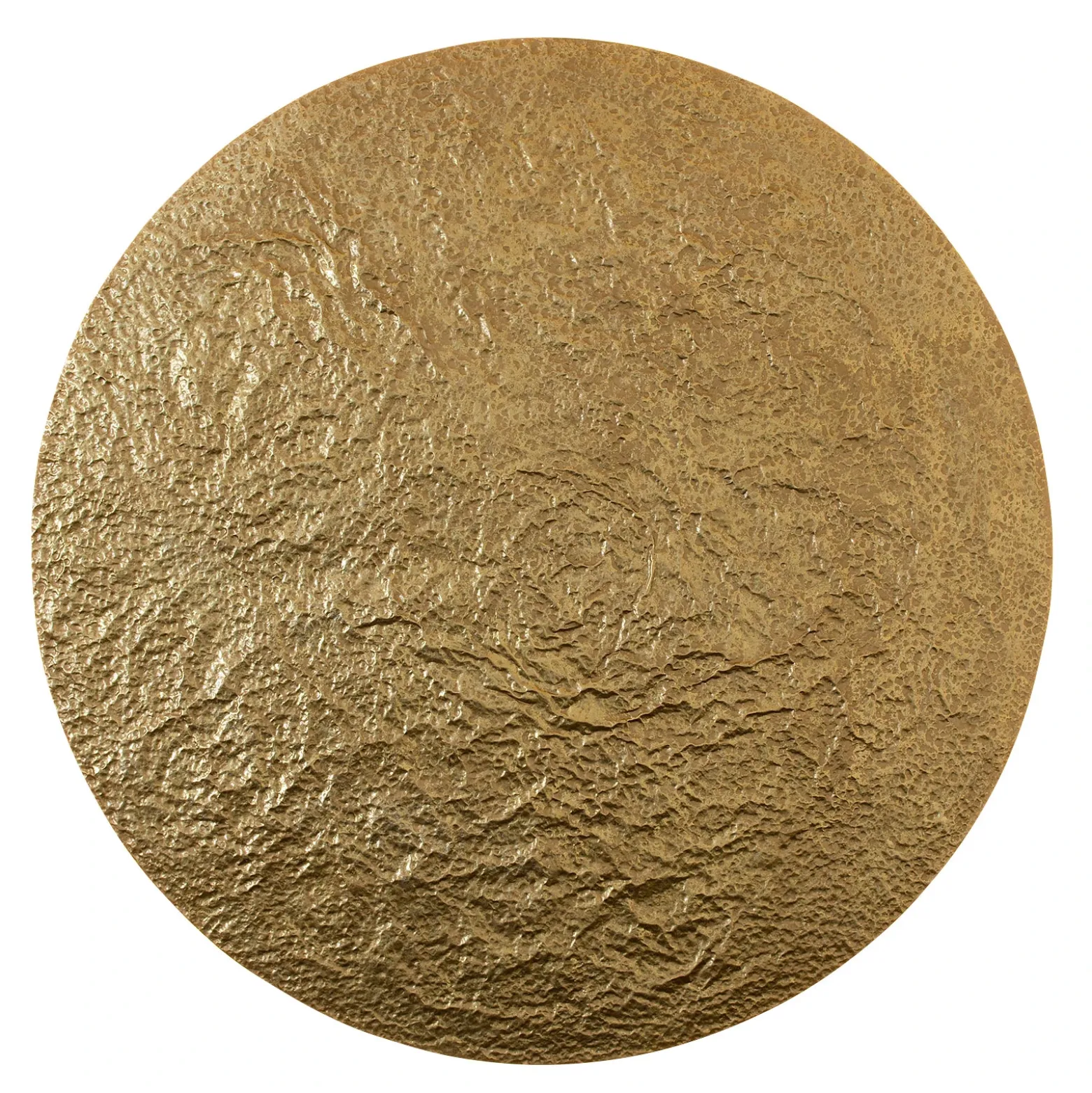 Aplique de pared LED Meteor, Ø 120 cm, dorado