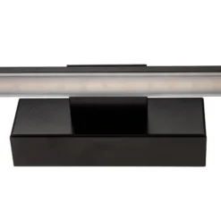 Aplique de pared LED Miroir 80 cm negro 4000K