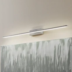 Aplique de pared LED Miroir 80 cm aluminio 4000K