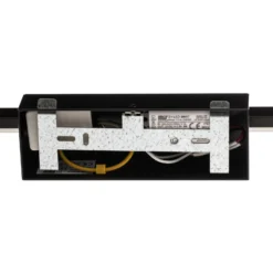 Aplique de pared LED Miroir 40 cm negro 3000K