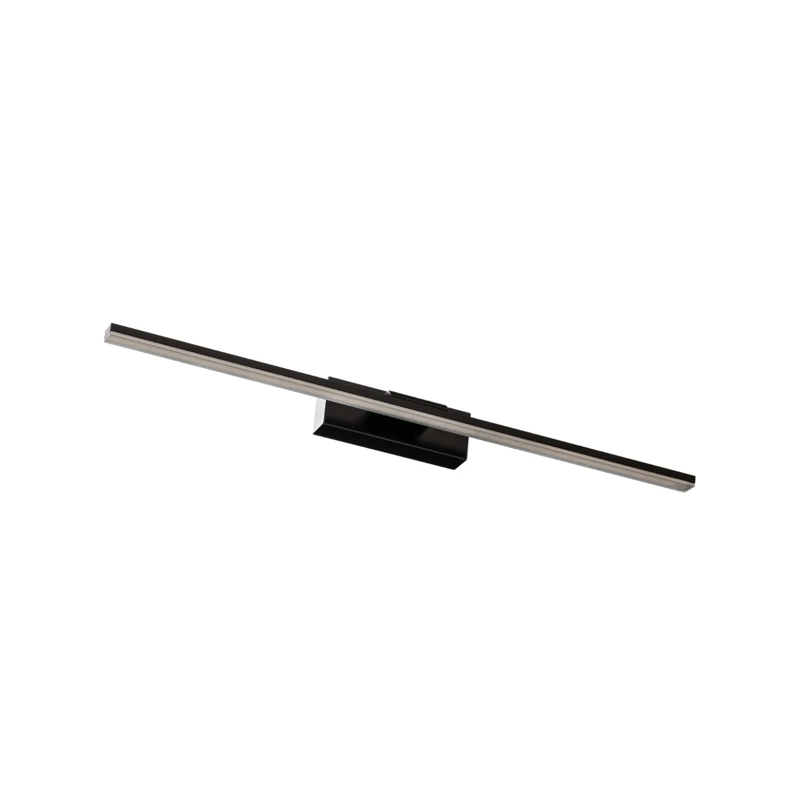 Aplique de pared LED Miroir 60 cm negro 4000K
