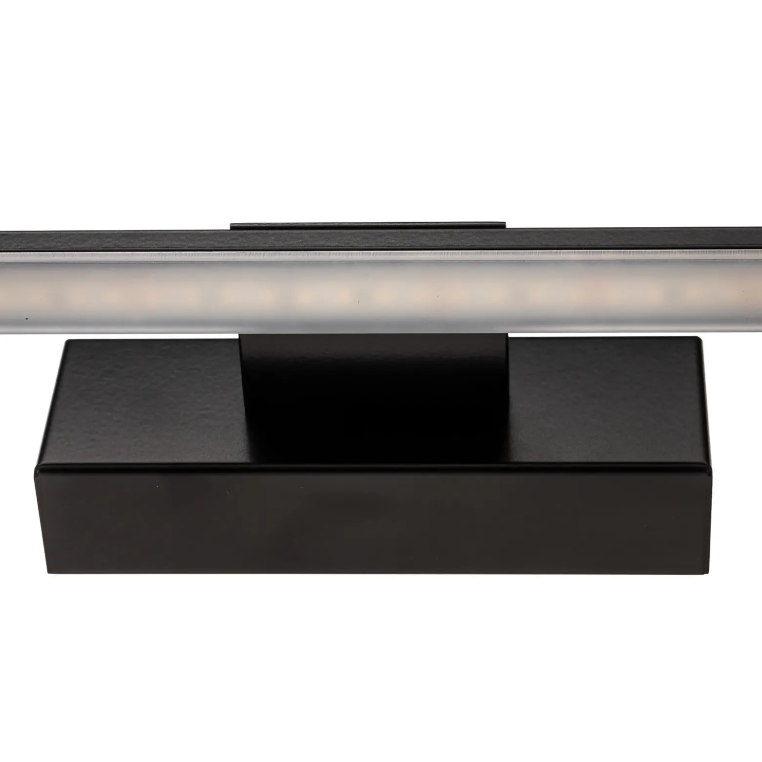 Aplique de pared LED Miroir 80 cm negro 3000K
