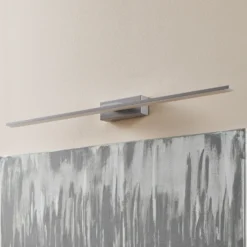 Aplique de pared LED Miroir 80 cm aluminio 3000K