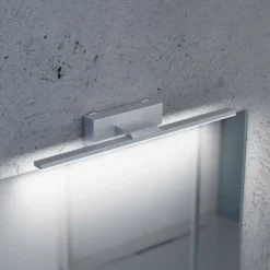 Aplique de pared LED Miroir de 40 cm, aluminio, 3000 K