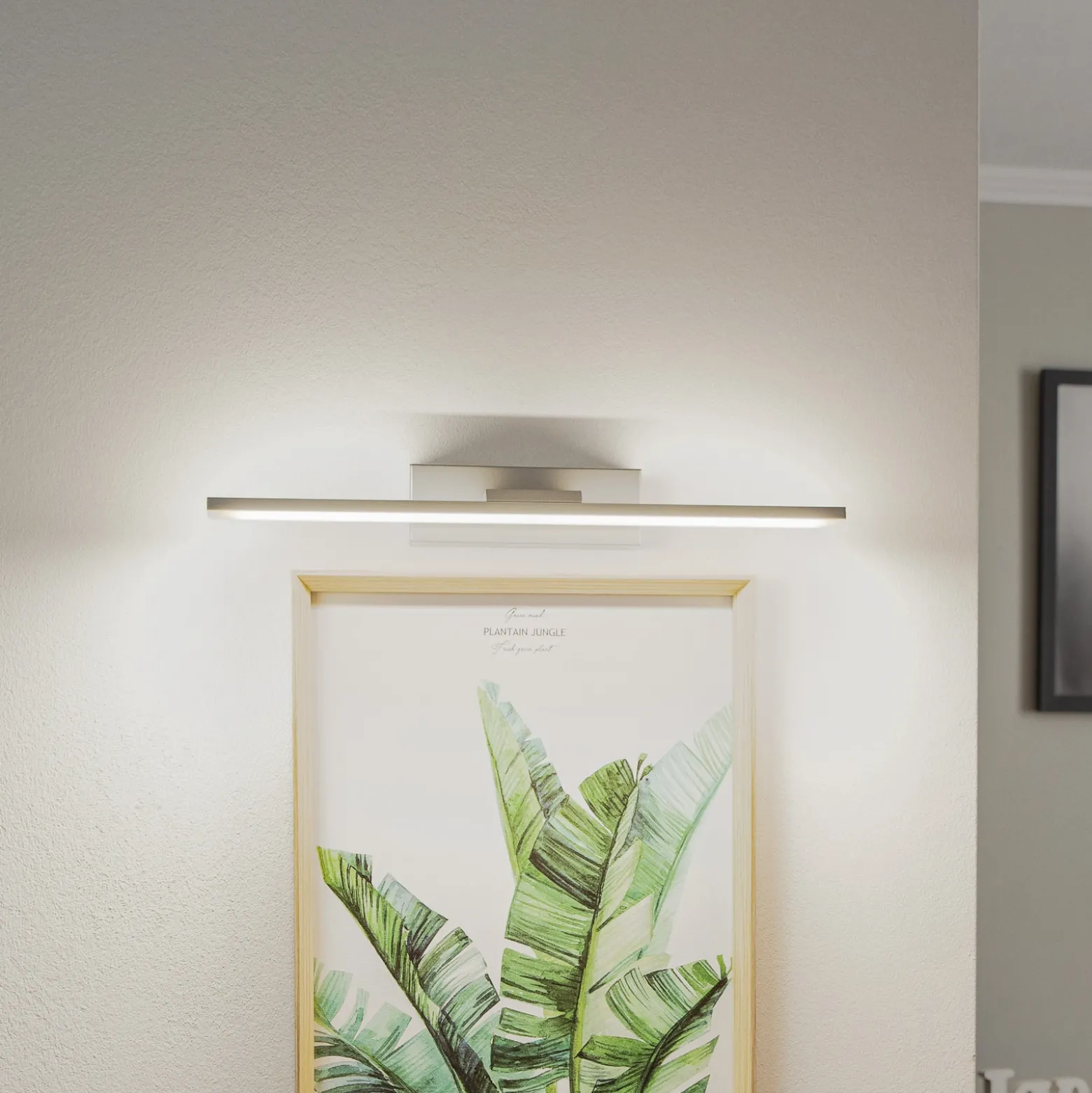 Aplique de pared LED Miroir de 40 cm, aluminio, 4000 K