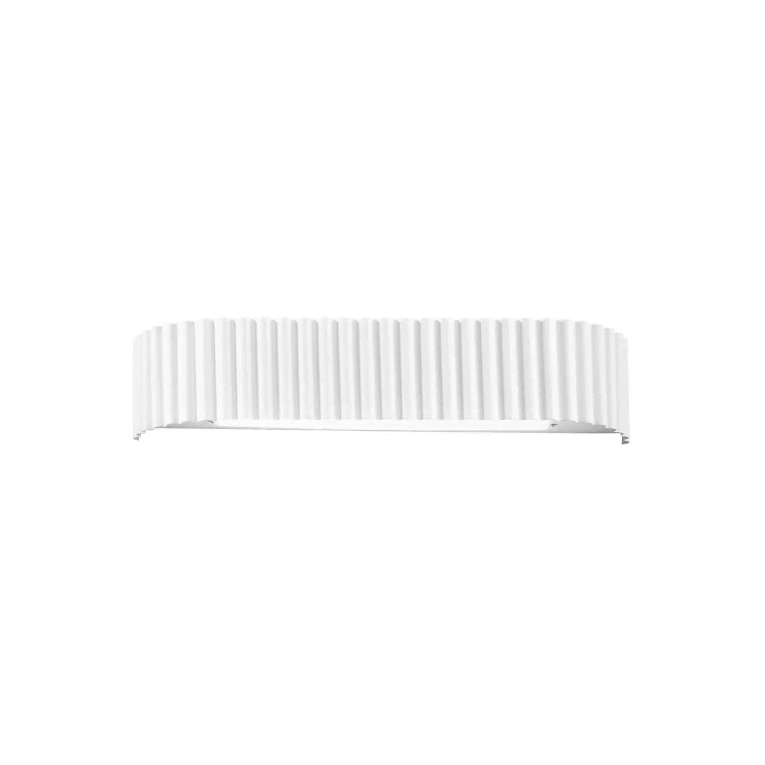Aplique de pared LED Niike, blanca, ancho 40 cm, metal, CCT